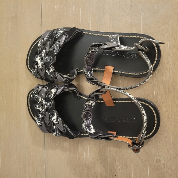 Coach Link Sandal Sz 5.5 - Picture 4 of 11